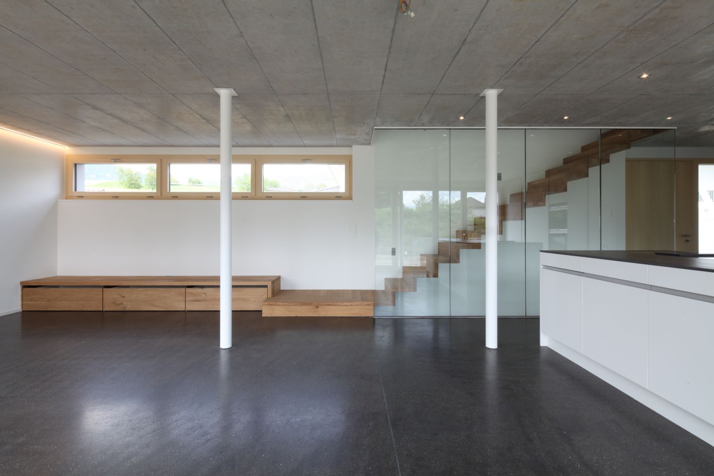 Innenausbau in Eiche im Einfamilienhaus